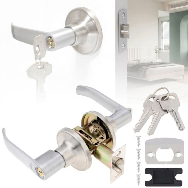 Door Handle Lock Set
