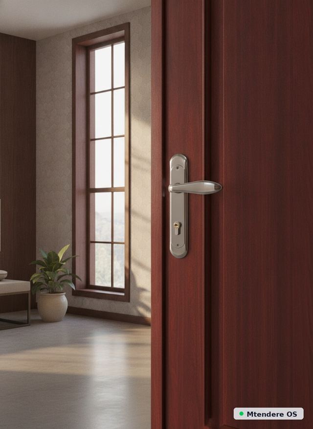 Elegant Modern Door Lock Set