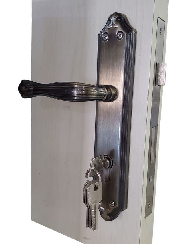 Entrance Door Handle Lock - Ornate
