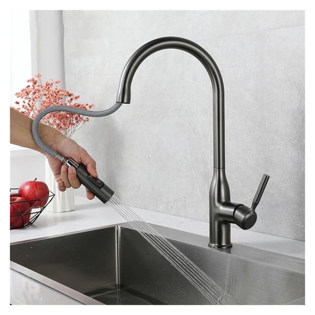 Pull-Out Kitchen Sink Faucet