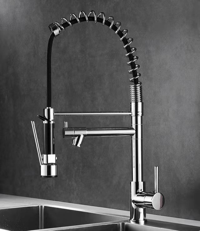 Silver Spring Pull Down Faucet